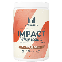 Afbeelding 1 voor Impact Whey Isolate Natural Chocolate - 480g