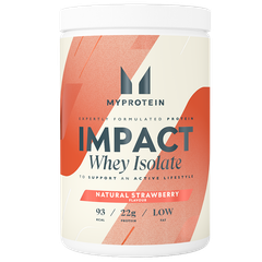 Afbeelding 1 voor Impact Whey Isolate Natural Strawberry - 480g