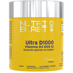 Afbeelding 1 voor Ultra D1000 Vitamine D3 1000 IU - 60 gummies