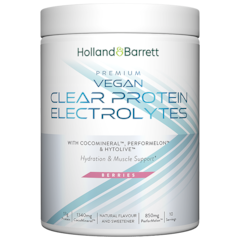 Afbeelding 1 voor Premium Vegan Clear Protein Electrolytes Berries - 220g