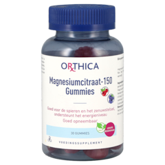 Magnesiumcitraat 150mg – 30 gummies