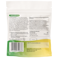 Image 2 for 30DAYS Magnesium Citraat 200mg - 30 tabletten
