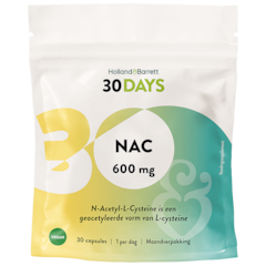 Image 1 for 30DAYS NAC 600mg - 30 capsules