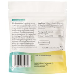 Image 2 for 30DAYS NAC 600mg - 30 capsules