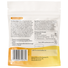 Image 2 for 30DAYS Quercetine 250mg + Vitamine C 700mg - 30 tabletten
