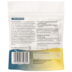 Afbeelding 2 voor 30DAYS Ashwagandha 500mg 7% Withanolides - 30 capsules