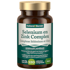 Selenium En Zink Complex - 120 tabletten