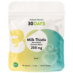 Afbeelding 1 voor 30DAYS Mariadistel 250mg - 30 capsules