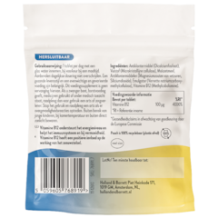 Afbeelding 2 voor 30DAYS Vitamine B12 Methylcobalamine 100mcg - 30 tabletten