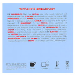 Tiffany's Breakfast Zwarte Thee – 10 zakjes