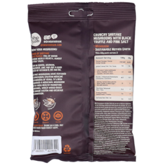 Crunchy Shiitake Mushrooms Black Truffle Chips - 40g