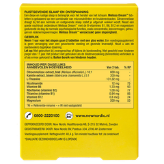 Afbeelding 2 voor Melissa Dream (40 Tabletten)