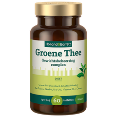 Afbeelding 1 voor Groene Thee Gewichtsbeheersing - 60 tabletten