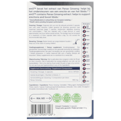 EM5 Erectomedium 900mg - 6 capsules