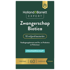 Afbeelding 1 voor Expert Zwangerschap Biotica - 60 capsules