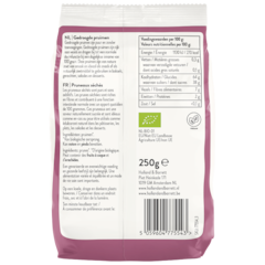 Afbeelding 2 voor Biologische Gedroogde Pruimen - 250g