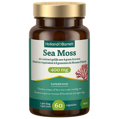 Afbeelding 1 voor Sea Moss 400mg - 60 capsules