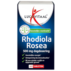 Rhodiola Rosea 500mg - 60 tabletten