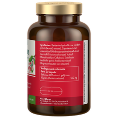 Afbeelding 2 voor Berberine 500 mg 97% HCL 40:1 extract - 120 capsules