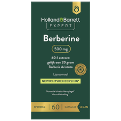Afbeelding 1 voor Expert Berberine 500mg - 60 capsules