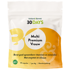 Afbeelding 1 voor 30DAYS Multi Premium Vrouw – 30 capsules