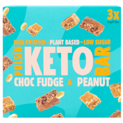 Keto Choc Fudge & Peanut Multipack 3 x 30g