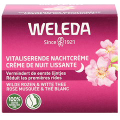 Afbeelding 2 voor Wilde Rozen & Witte Thee Vitaliserende Nachtcrème 30+ - 40ml