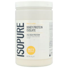 Image 1 for Isopure Whey Protein Isolate Vanilla Flavour - 450g