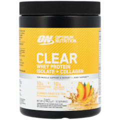 Image 1 for Clear Whey Protein Isolate + Collagen Summer Fruit Ice Tea - 240g
