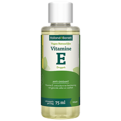 Afbeelding 1 voor Vegan Natuurlijke Vitamine E Druppels - 75 ml