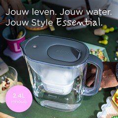 Afbeelding 2 voor Waterkan Essential Blue - 2.4L