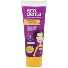 Afbeelding 2 voor Kids Tandpasta Framboos met Fluor - 75ml
