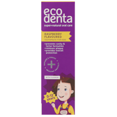 Afbeelding 3 voor Kids Tandpasta Framboos met Fluor - 75ml