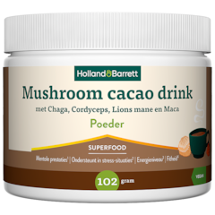 Afbeelding 1 voor Mushroom Cacao Poeder Drink - 102g