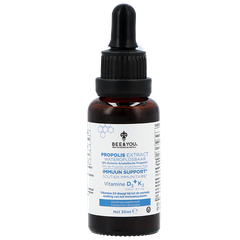 Afbeelding 2 voor Wateroplosbaar Propolis Extract 15% Vitamine D3 + K2 - 30 ml