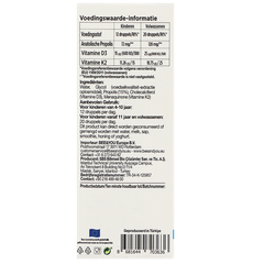 Afbeelding 3 voor Wateroplosbaar Propolis Extract 15% Vitamine D3 + K2 - 30 ml