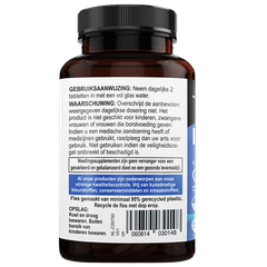 Afbeelding 3 voor New Leaf Magnesium & Zinc Tablets - 120 tabs