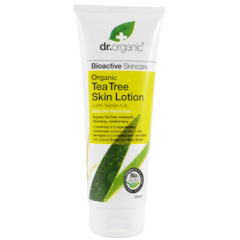 Dr Organic Lotion pour la peau à l'huile essentielle d'arbre à thé 200 ml