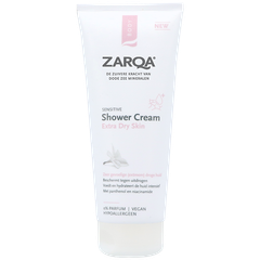 Afbeelding 1 voor ZARQA Sensitive Douchecrème Extra Dry Skin - 200ml