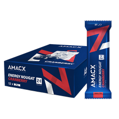 Afbeelding 1 voor Energy Nougat Cranberry - 12x37g