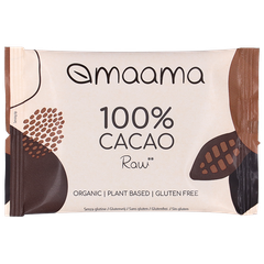 Afbeelding 1 voor maama 100% Cacao Bar - 30g