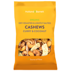 Afbeelding 1 voor Cashewnoten Curry & Kokos BIO - 35g