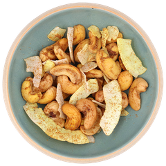 Afbeelding 3 voor Cashewnoten Curry & Kokos BIO - 35g
