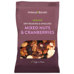 Afbeelding 1 voor Notenmix met Cranberries Ongezouten BIO - 35g