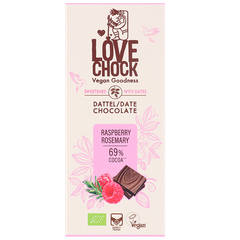 Afbeelding 1 voor Date Chocolate Raspberry Rosemary 69% – 70g