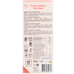Afbeelding 2 voor Lovechock Date Chocolate Dark 69% - 70g