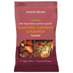 Afbeelding 1 voor Notenmix Amandel, Cashew & Pompoenpit Tamari BIO - 35g