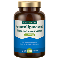 Afbeelding 1 voor Groenlipmossel 500 mg - 120 capsules