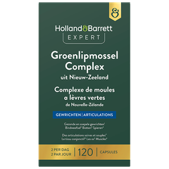 Afbeelding 1 voor Expert Groenlipmossel Complex - 120 capsules