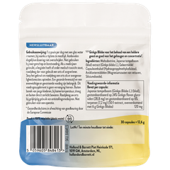 Afbeelding 2 voor 30DAYS Ginkgo Biloba - 30 capsules